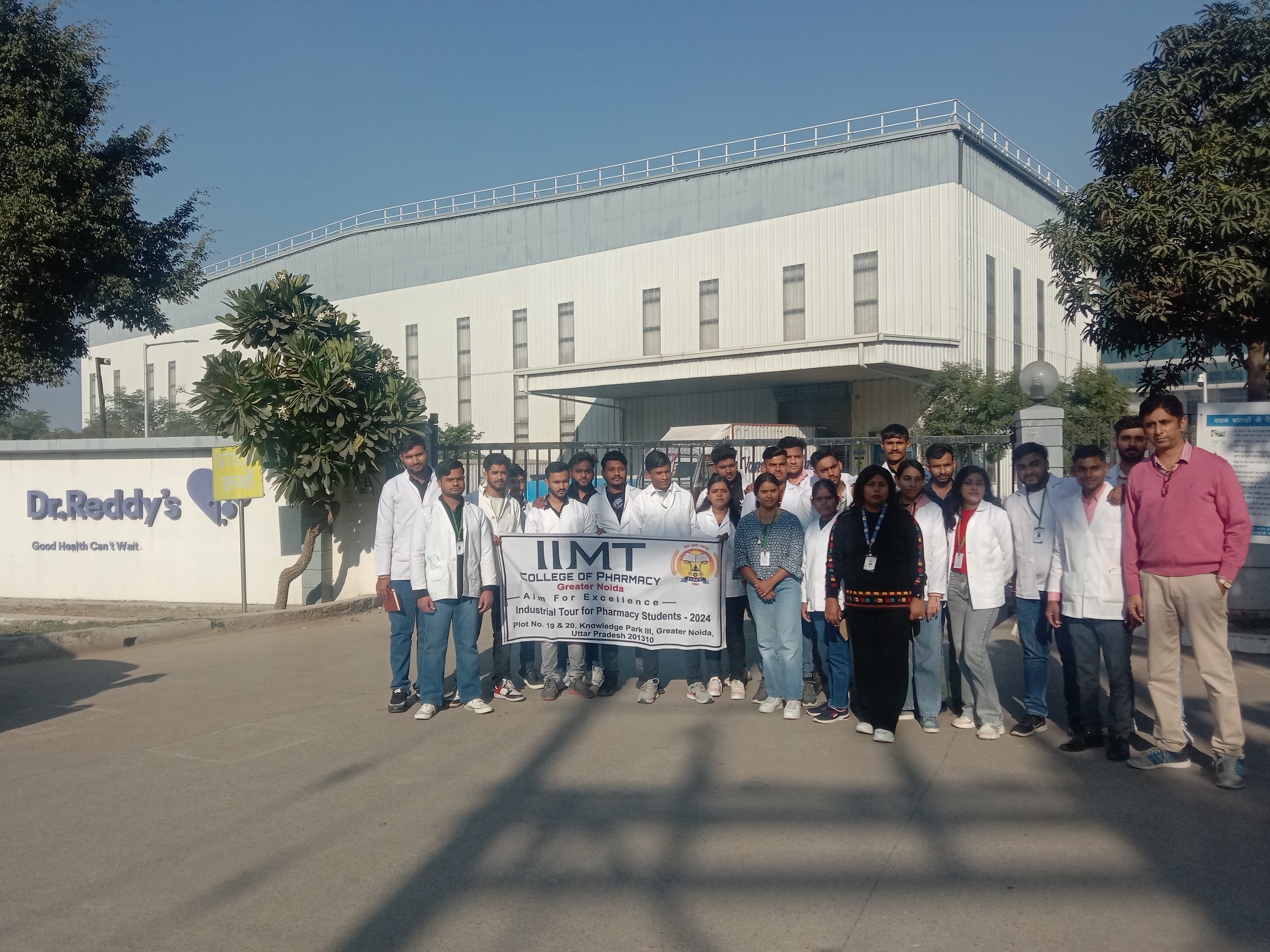 Industrial Visit to Dr. Reddys Laboratory, Baddi, Himanchal Pradesh
